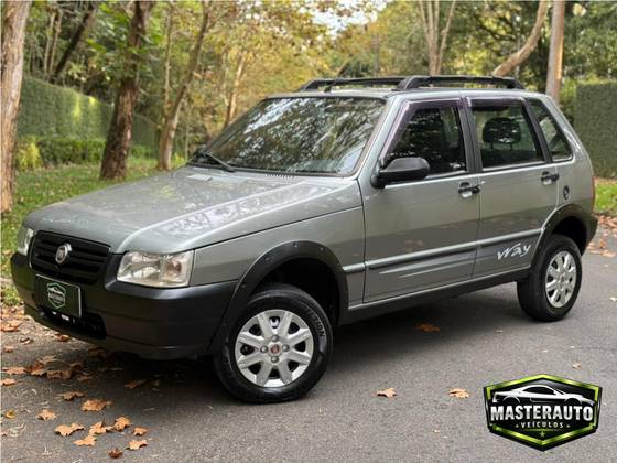 FIAT UNO 1.0 MPI MILLE WAY ECONOMY 8V FLEX 4P MANUAL